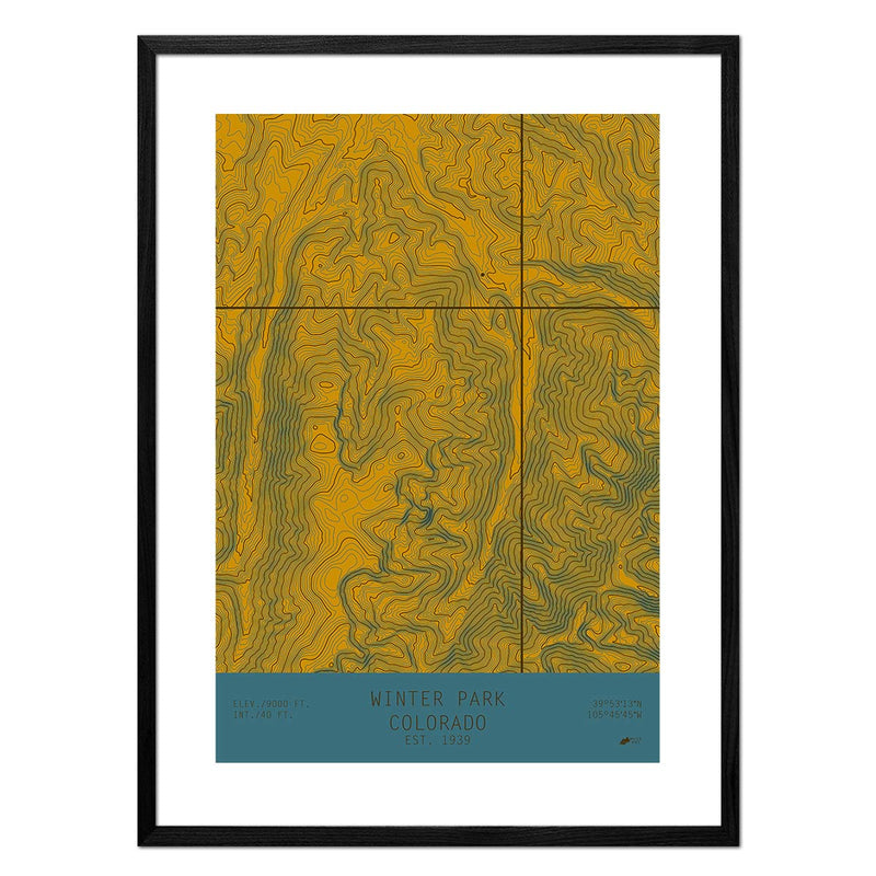 Winter Park, Colorado - Muir Way - TOPO Series