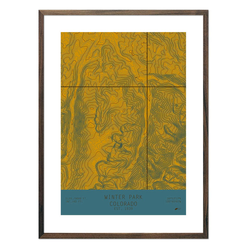 Winter Park, Colorado - Muir Way - TOPO Series
