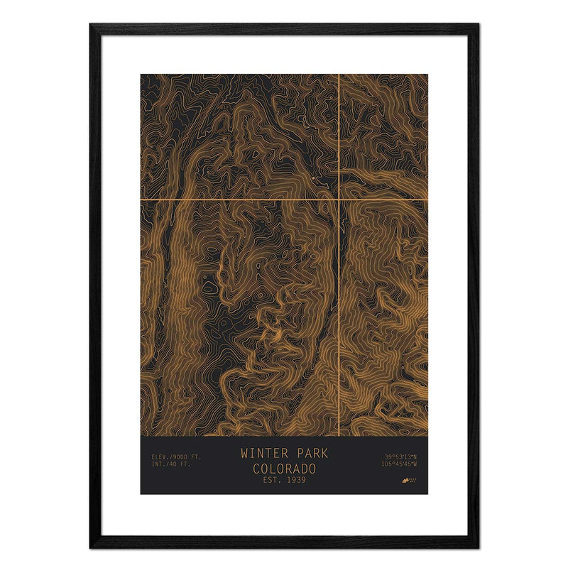 Winter Park, Colorado - Muir Way - TOPO Series