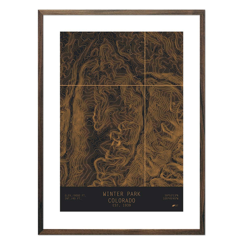 Winter Park, Colorado - Muir Way - TOPO Series