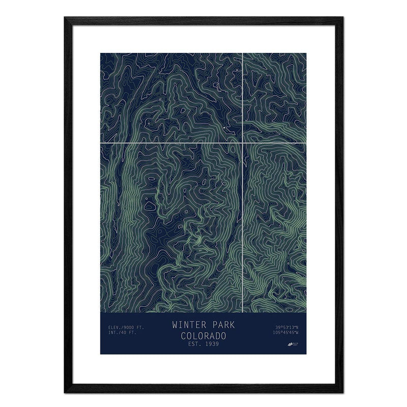 Winter Park, Colorado - Muir Way - TOPO Series