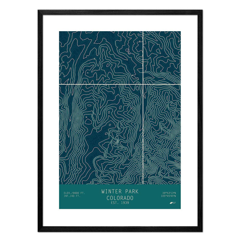 Winter Park, Colorado - Muir Way - TOPO Series