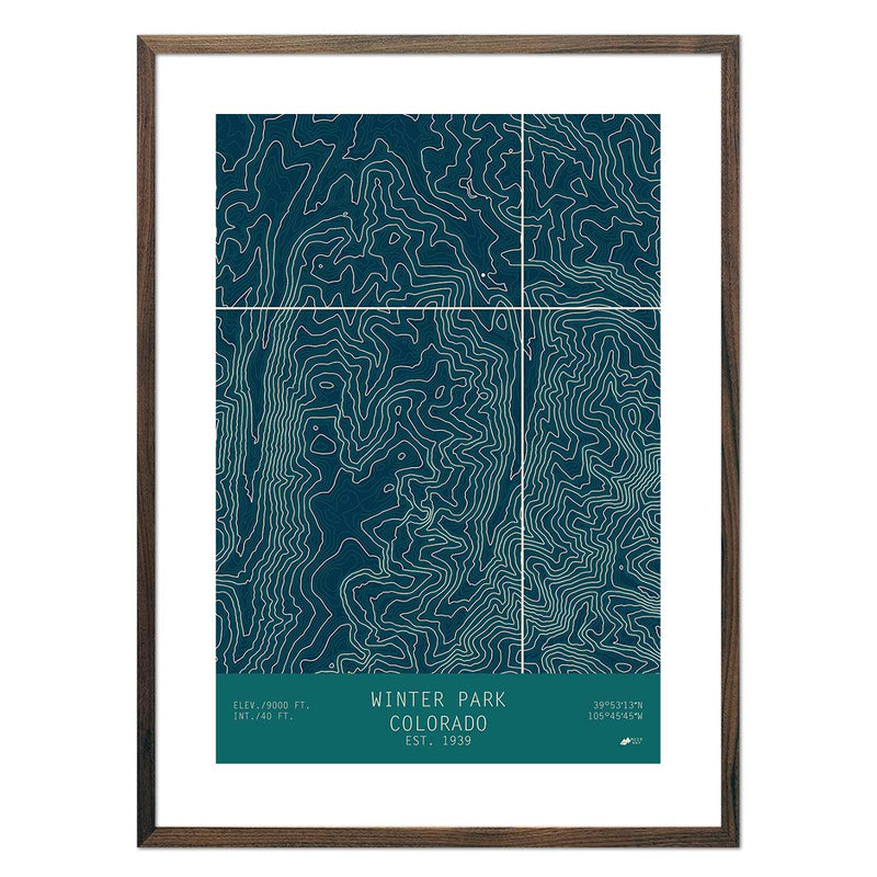 Winter Park, Colorado - Muir Way - TOPO Series