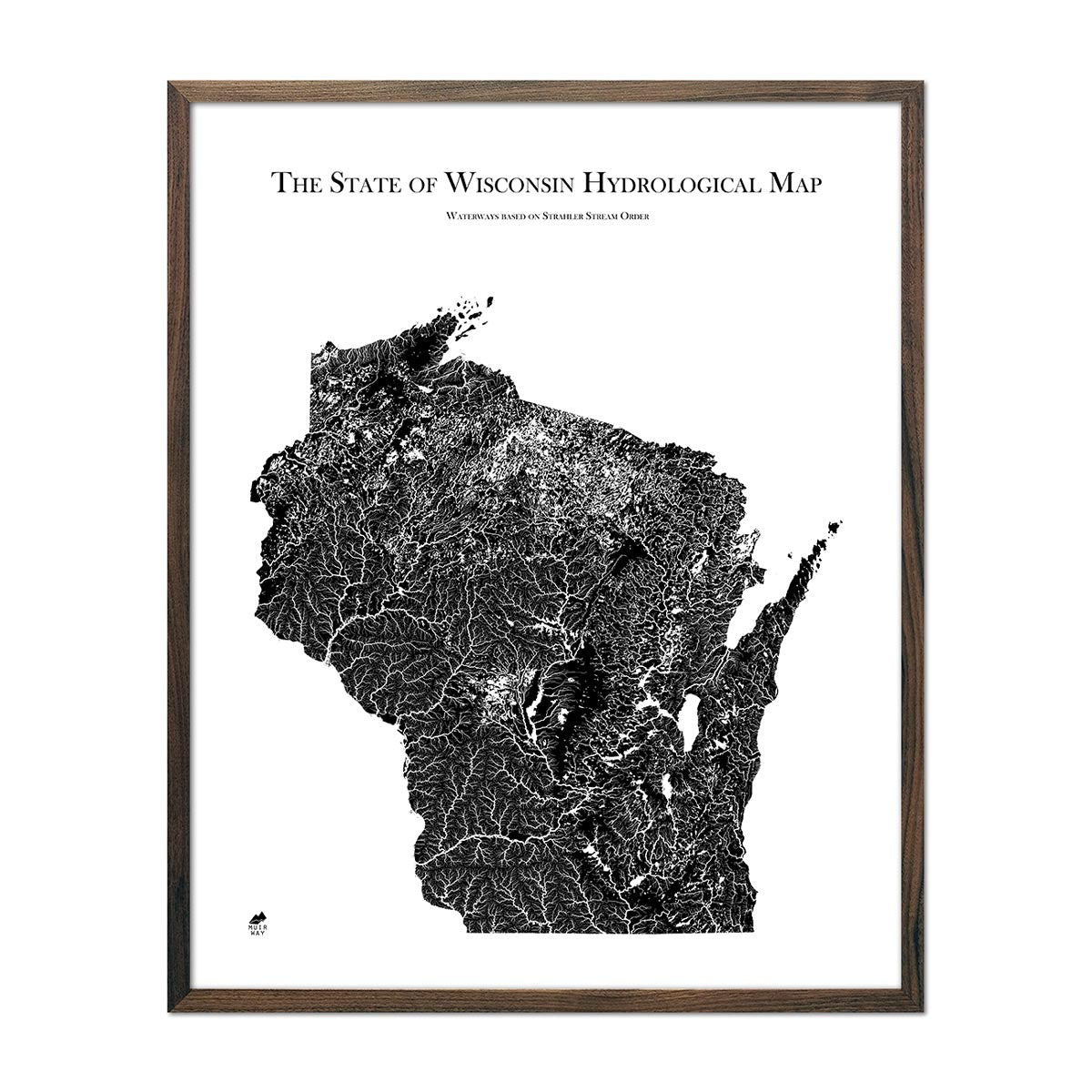 Wisconsin Hydrological Map