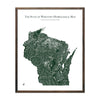 Wisconsin Rivers Map