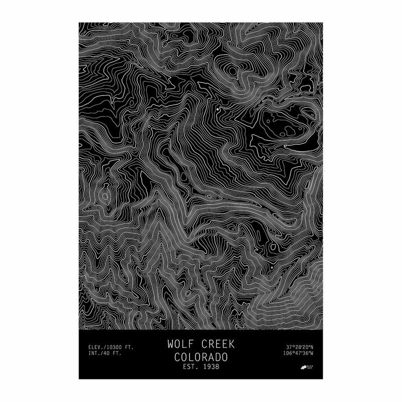 Wolf Creek, Colorado - Muir Way - TOPO Series