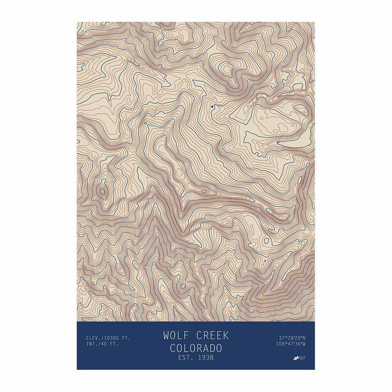 Wolf Creek, Colorado - Muir Way - TOPO Series