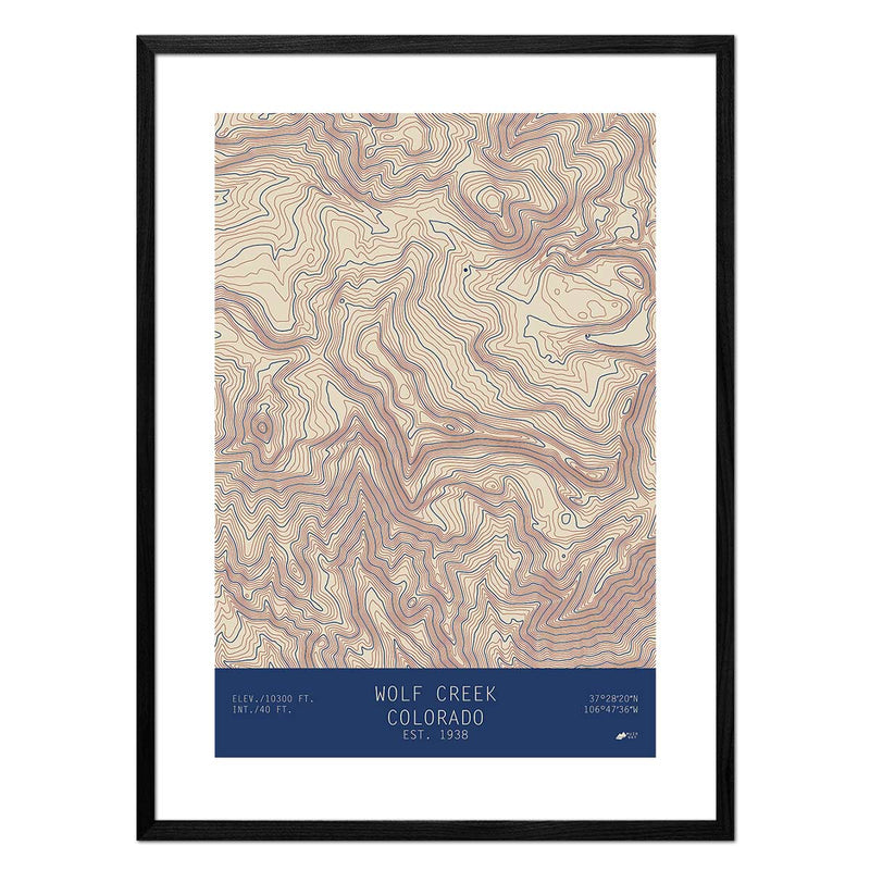 Wolf Creek, Colorado - Muir Way - TOPO Series