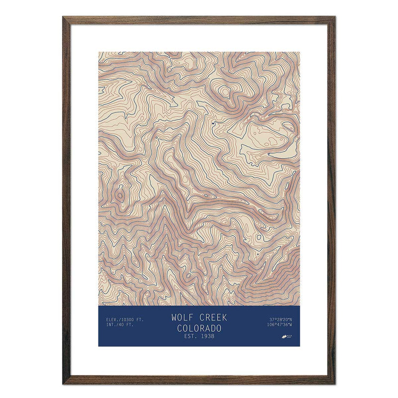 Wolf Creek, Colorado - Muir Way - TOPO Series