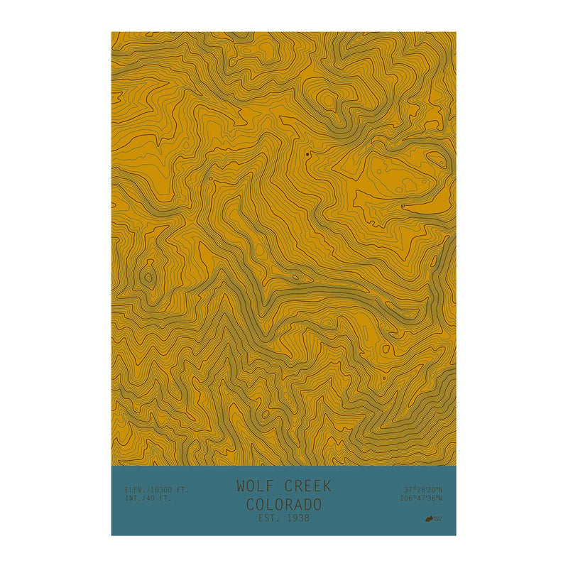 Wolf Creek, Colorado - Muir Way - TOPO Series