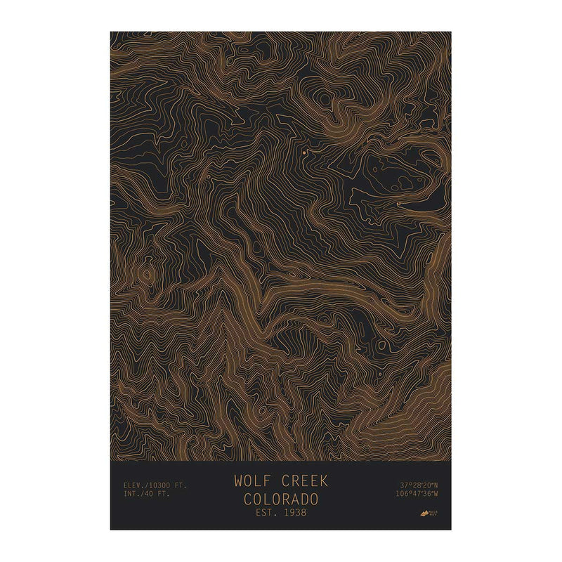 Wolf Creek, Colorado - Muir Way - TOPO Series