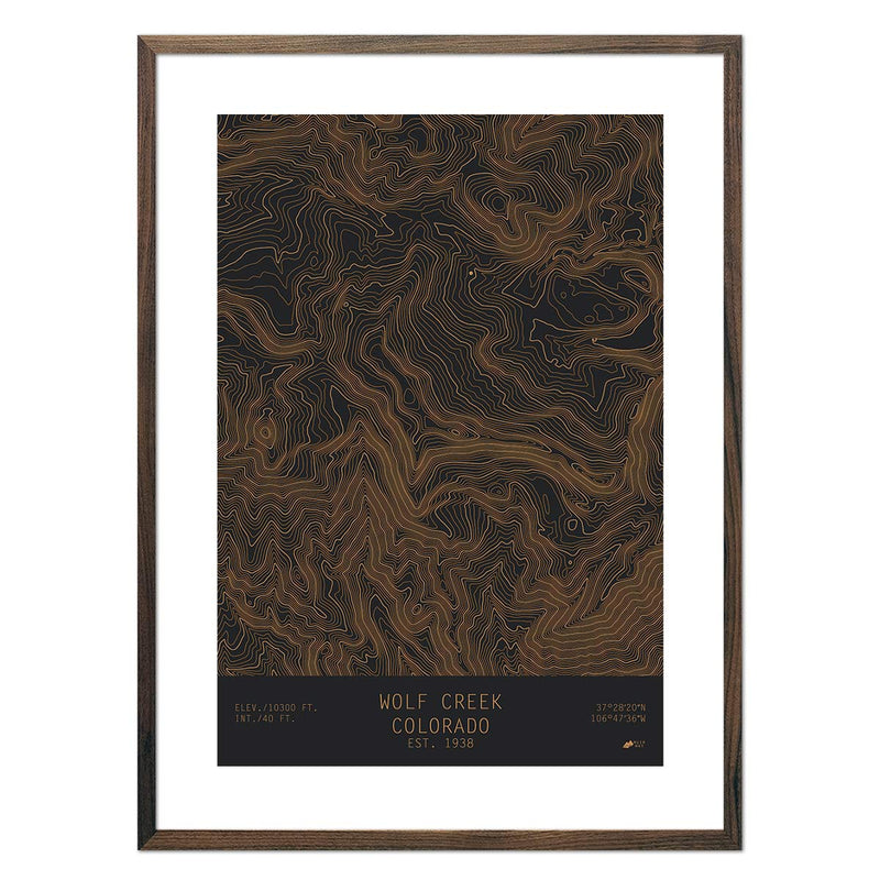 Wolf Creek, Colorado - Muir Way - TOPO Series