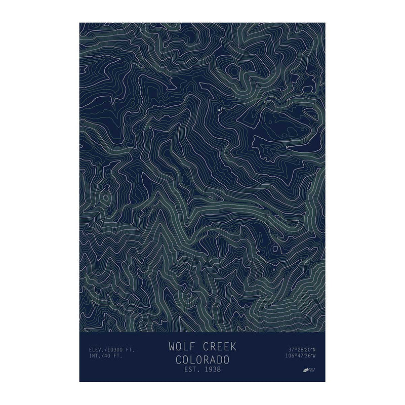 Wolf Creek, Colorado - Muir Way - TOPO Series