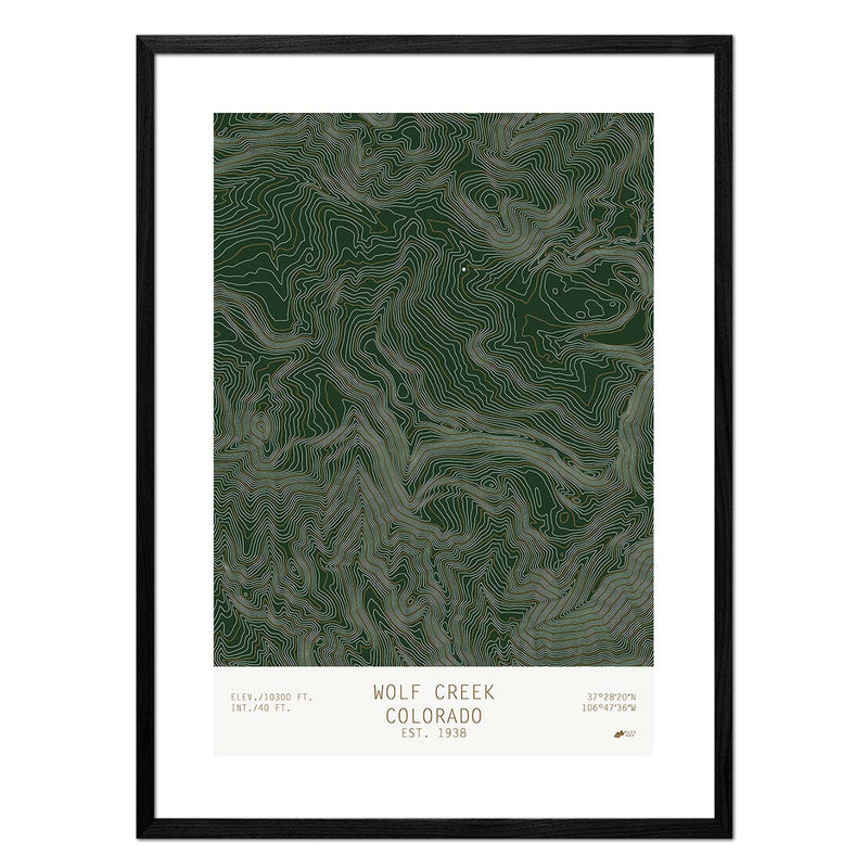 Wolf Creek, Colorado - Muir Way - TOPO Series