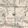 Wyoming 1883 Map