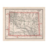 Wyoming 1883 Map