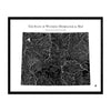 Wyoming Hydrological Map