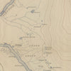 Yellowstone Topographic Map of Central Upper Geyser Basin 1904 Map