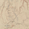 Yellowstone Topographic Map of Gallatin 1904 Map