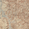 Yellowstone Topographic Map of the National Park and Forest Reserve 1904 Map