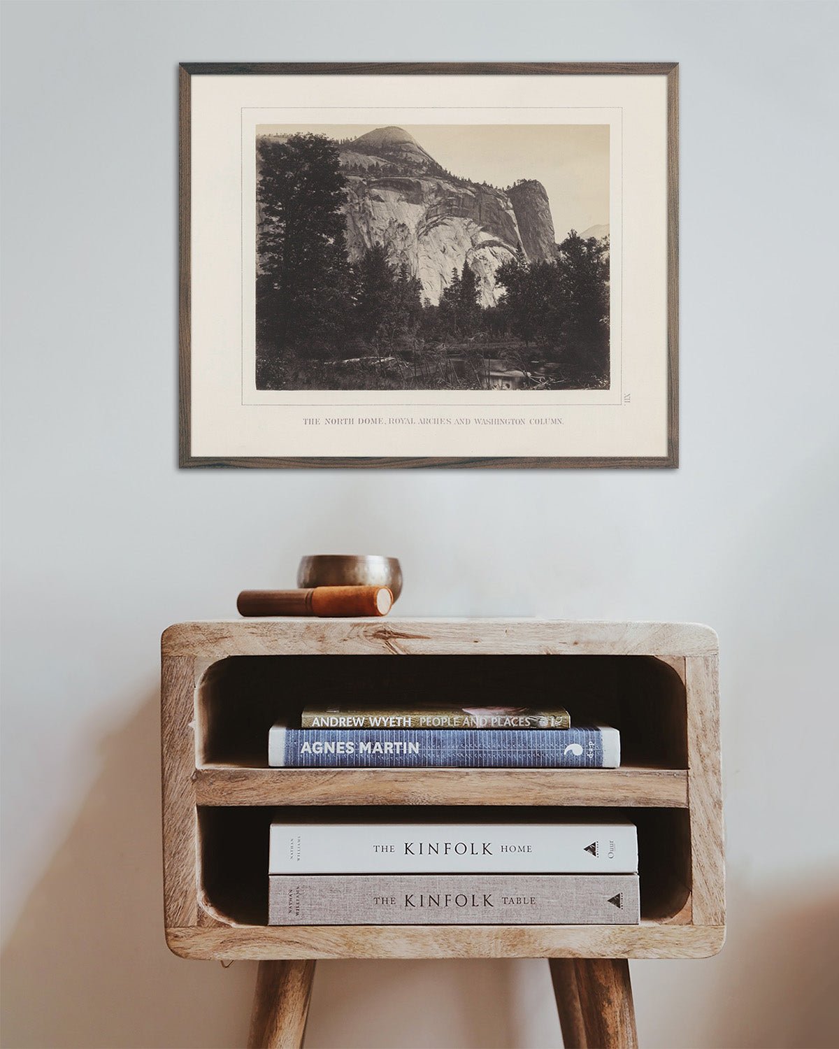 North Dome, Royal Arches and Washington Column, Yosemite 1868