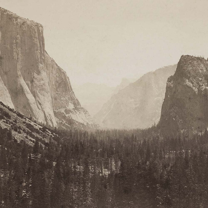 Yosemite Valley, Yosemite 1868 - Muir Way - Photograph