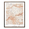 Yosemite National Park Map 1951
