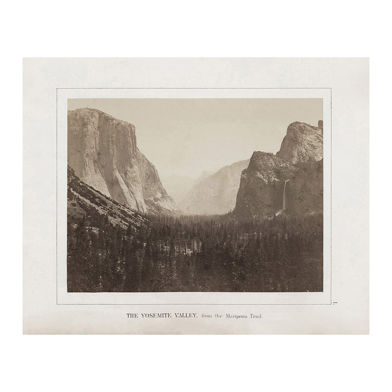 Yosemite Valley, Yosemite 1868 - Muir Way - Photograph