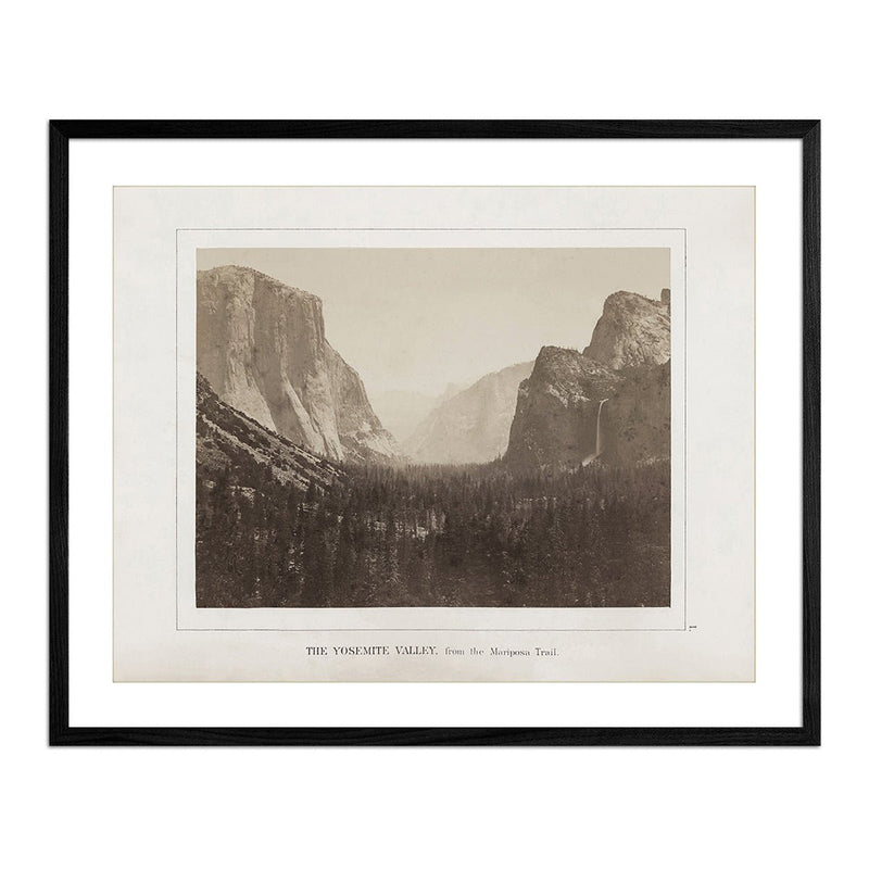 Yosemite Valley, Yosemite 1868 - Muir Way - Photograph