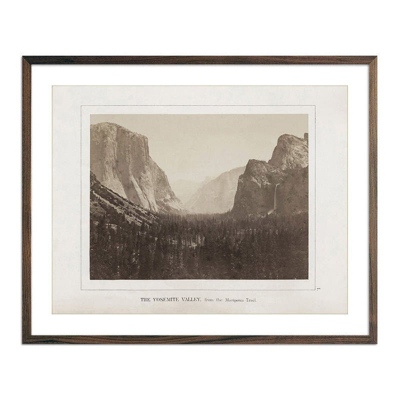 Yosemite Valley, Yosemite 1868 - Muir Way - Photograph