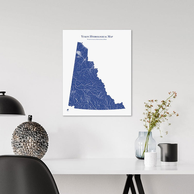 Yukon Hydrological Map - Muir Way - Hydrology