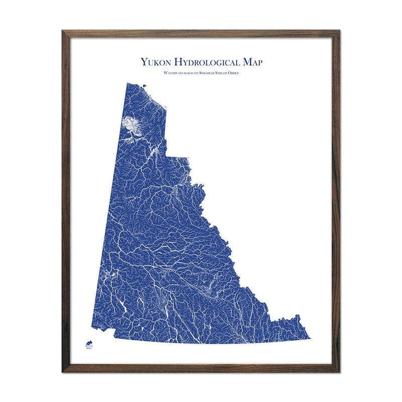 Yukon Hydrological Map - Muir Way - Hydrology