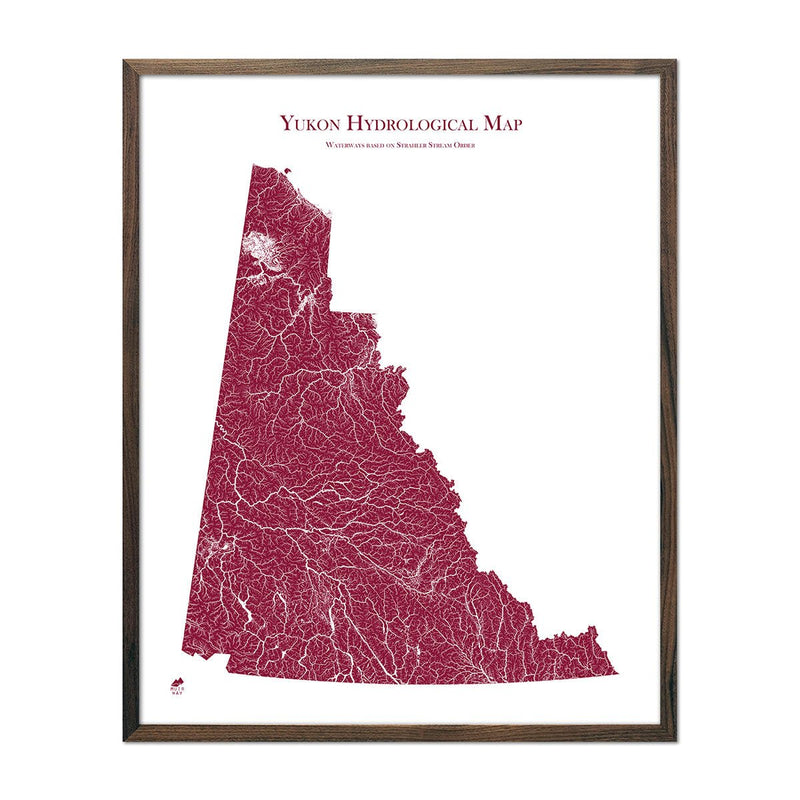 Yukon Hydrological Map - Muir Way - Hydrology